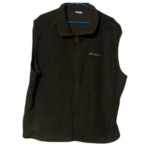 Columbia Charcoal Fleece Vest